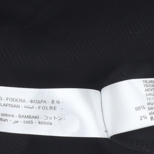 Bershka Men’s Black Anime Graphic Pullover Hoodie Size S