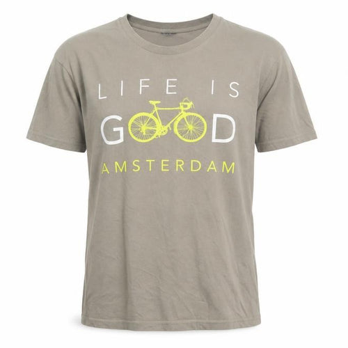 Fox Originals Men's Grey Graphic City Bike T-Shirt Size S
