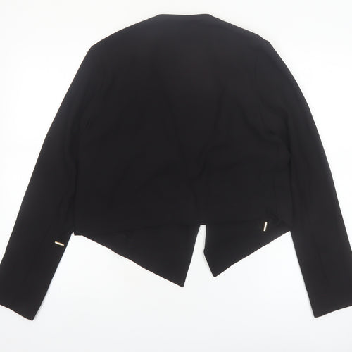 Primark Women’s Black Size 8 Open Front Blazer Jacket