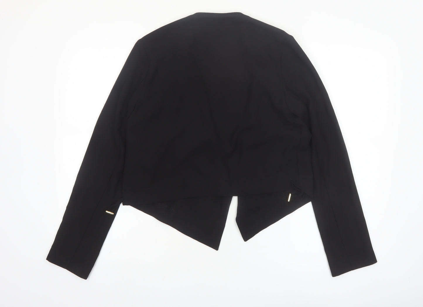 Primark Women’s Black Size 8 Open Front Blazer Jacket