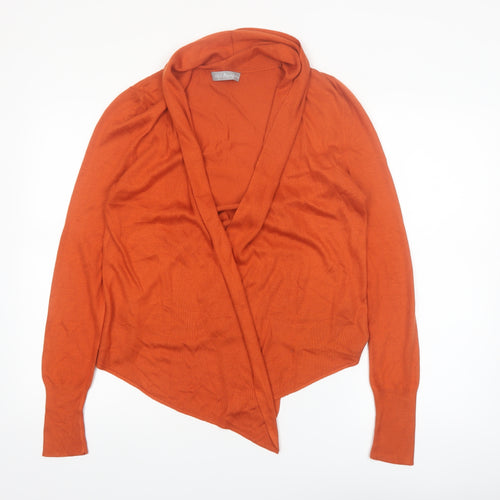 Marks and Spencer Women’s Orange Wrap Knit Jumper Size 12