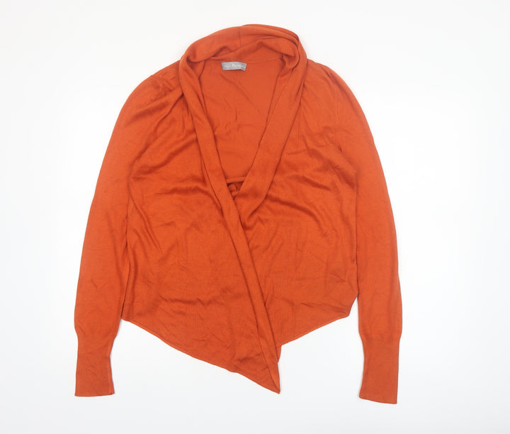 Marks and Spencer Women’s Orange Wrap Knit Jumper Size 12