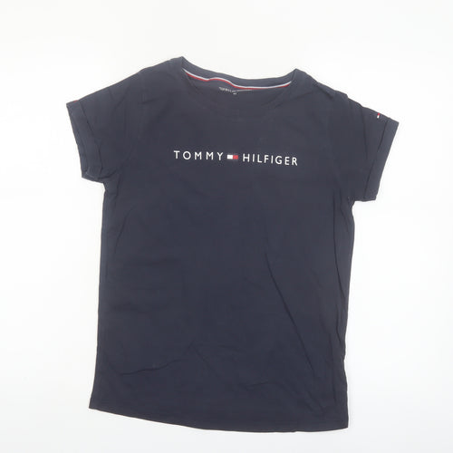 Tommy Hilfiger Women’s Blue XS Basic Cotton T-Shirt