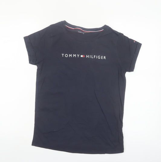 Tommy Hilfiger Women’s Blue XS Basic Cotton T-Shirt