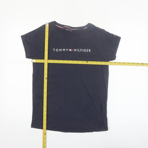 Tommy Hilfiger Women’s Blue XS Basic Cotton T-Shirt