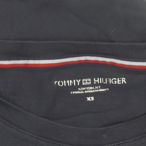 Tommy Hilfiger Women’s Blue XS Basic Cotton T-Shirt