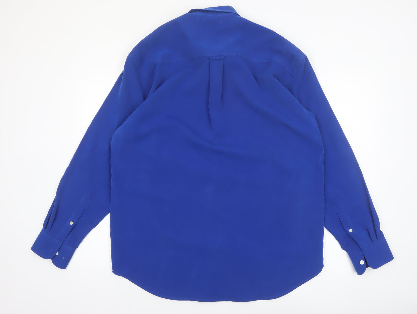 Ben Sherman Men Blue Long Sleeve Button-Down Regular Fit Shirt M