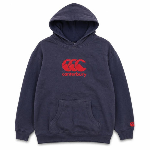 Canterbury Boys Blue Pullover Hoodie 14 Years Regular Fit Rugby Logo Sweatshirt