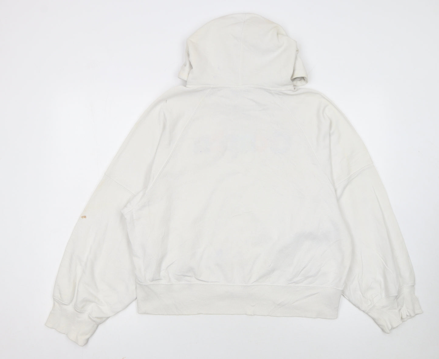 Champion Womens Beige Hoodie Medium Pullover Hooded Sweatshirt