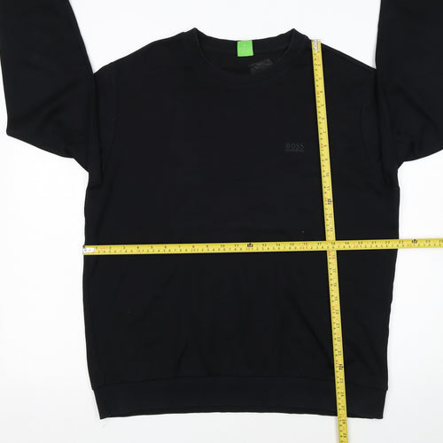 Hugo Boss Men's Black XL Pullover Crew Neck Sweatshirt