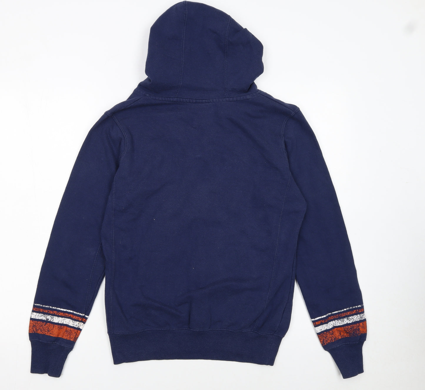 NFL Team Apparel Womens Blue Medium Denver Broncos Pullover Hoodie