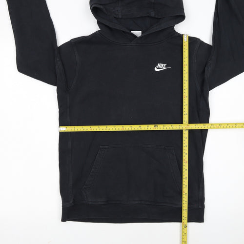 Nike Boys Black Pullover Hoodie XL Fleece Hooded Sweatshirt