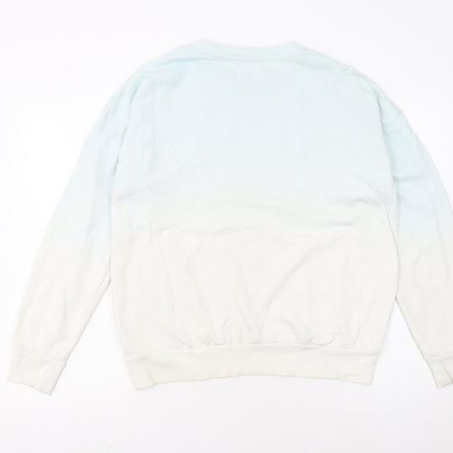 Disney Women XS Blue Stitch Pullover Sweatshirt