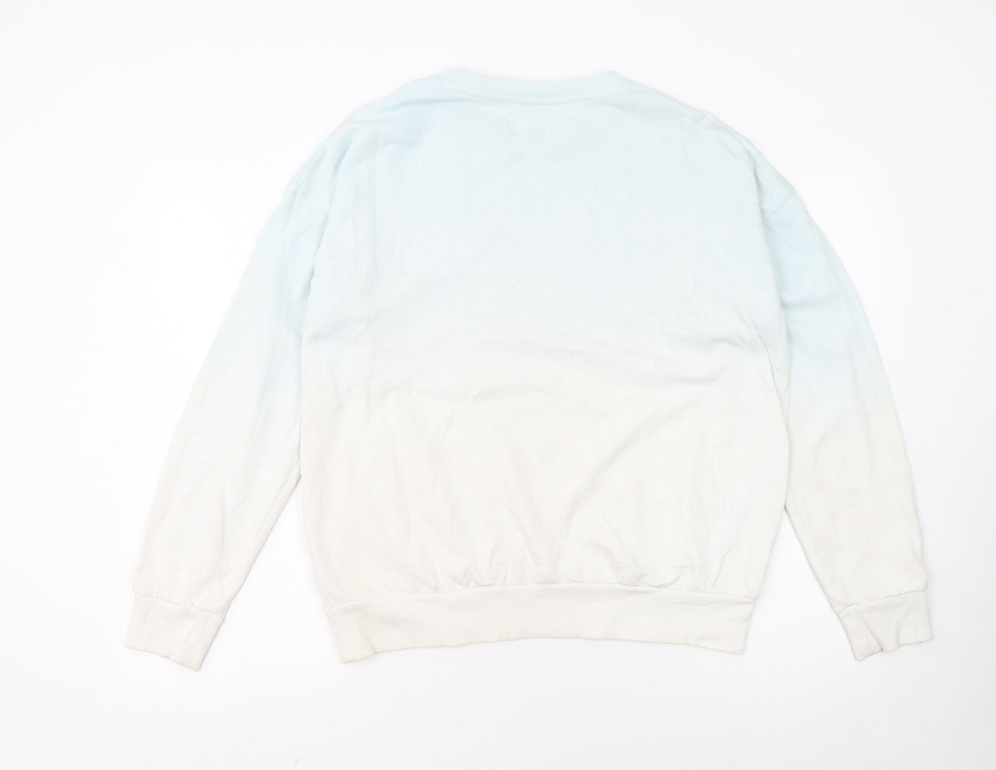 Disney Women XS Blue Stitch Pullover Sweatshirt