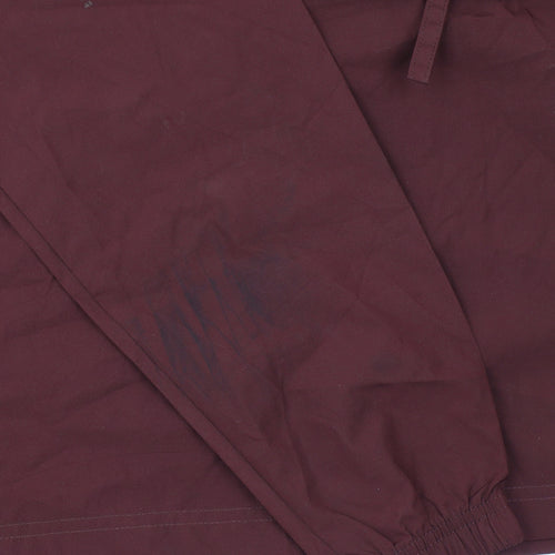 Champion Boys Brown University Hooded Anorak Jacket Size M