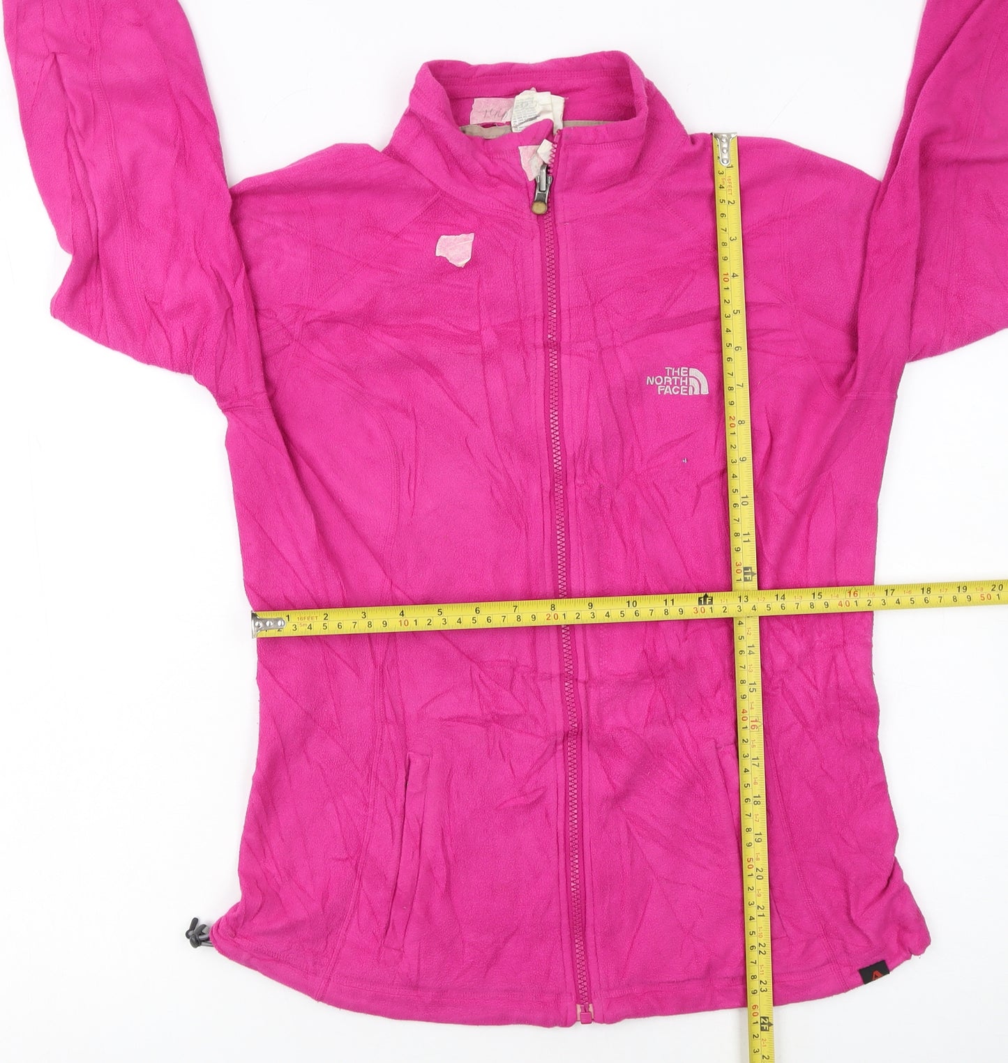 The North Face Women's Pink Fleece Full Zip Jacket Size M