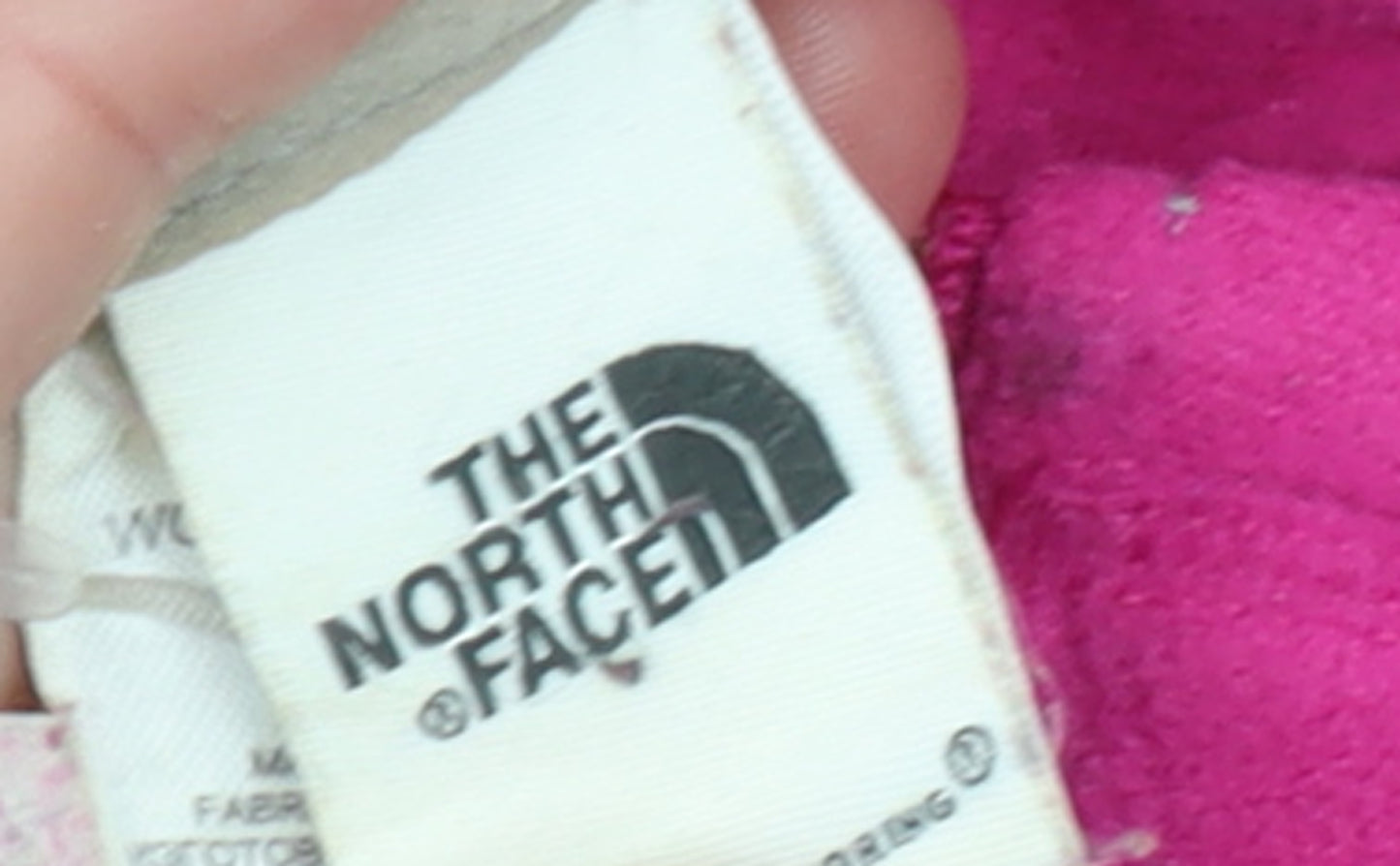 The North Face Women's Pink Fleece Full Zip Jacket Size M