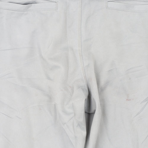 Under Armour Boys Grey XL Baseball Track Pants HeatGear