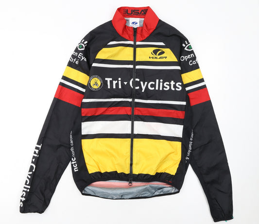 Voler Womens Multicoloured Small Cycling Windbreaker Jacket