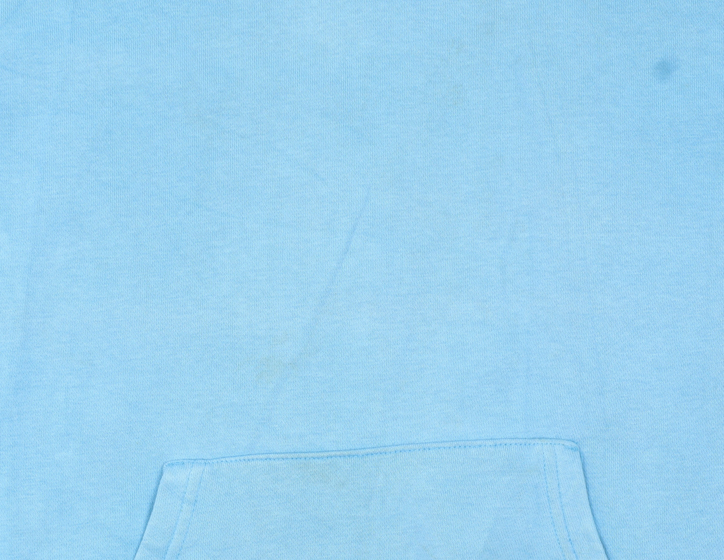 Adidas Men's Blue XS Pullover Hoodie with Logo and Pockets