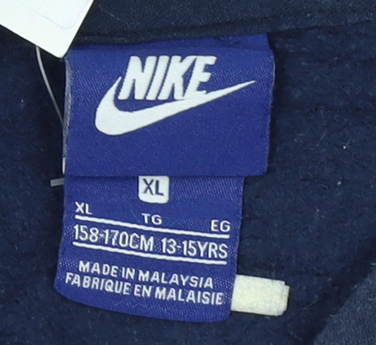 Nike Boys Blue Pullover Hoodie XL 13-15 Years Hooded Sweatshirt