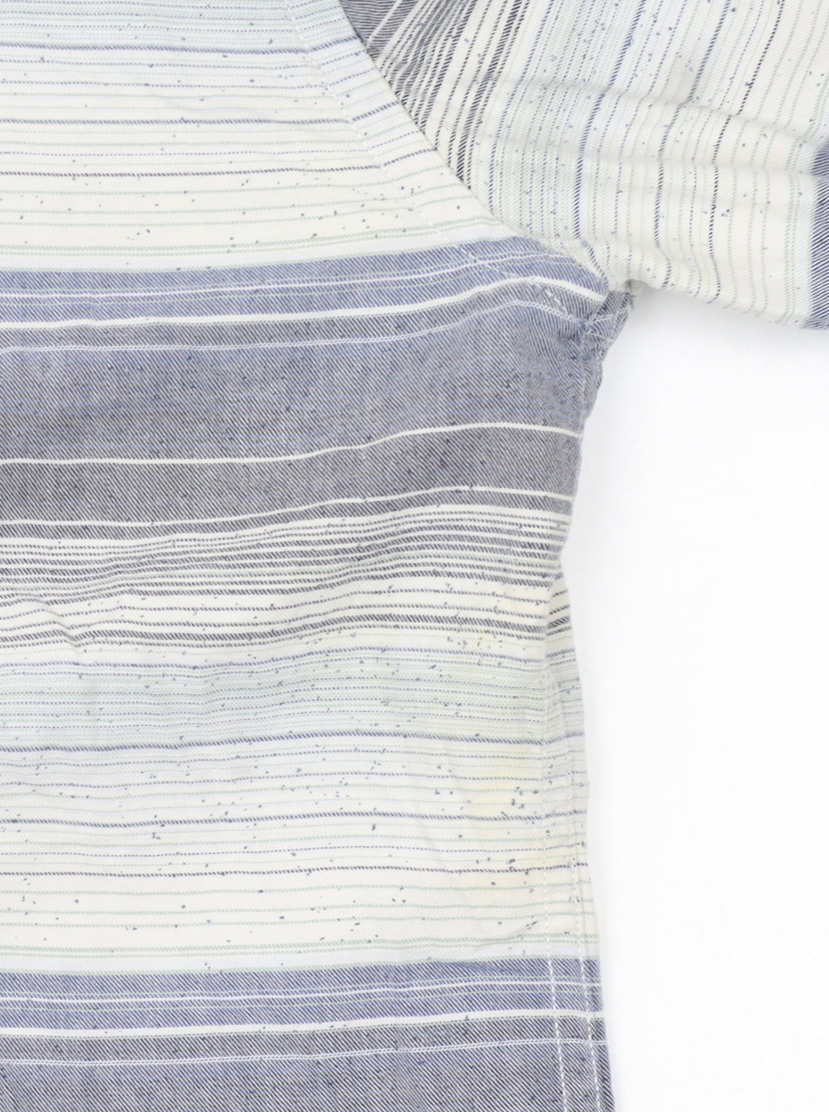Marc O’Polo Women Blue Striped Button-Up Cotton Shirt S