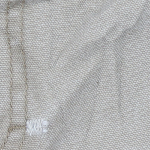Berkley Jensen Men's Beige Cotton Canvas Cargo Shorts Size 44