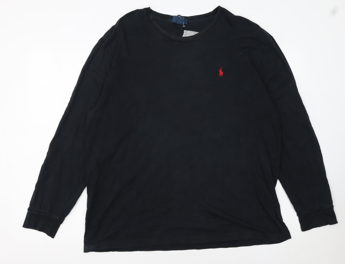 Polo Ralph Lauren Men's Black Long Sleeve Cotton T-Shirt L