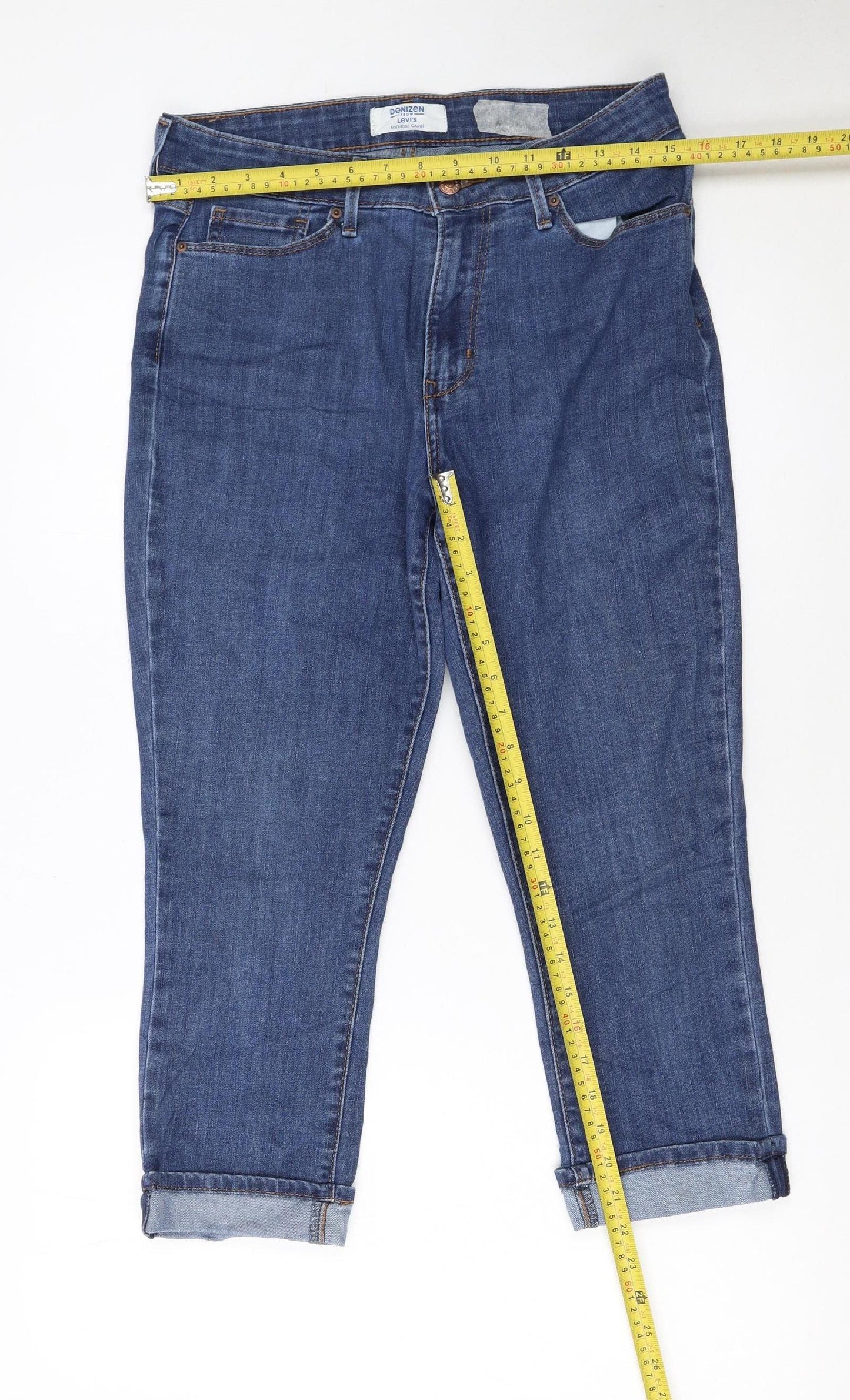 Levi's Denizen Women's Blue Boyfriend Jeans Size 8 W29