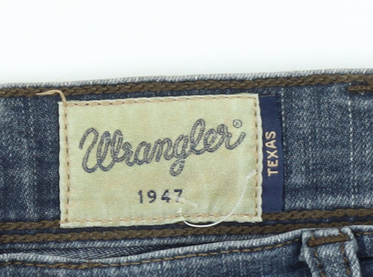 Wrangler Men's Blue Texas Straight Regular Fit Jeans W33 L34