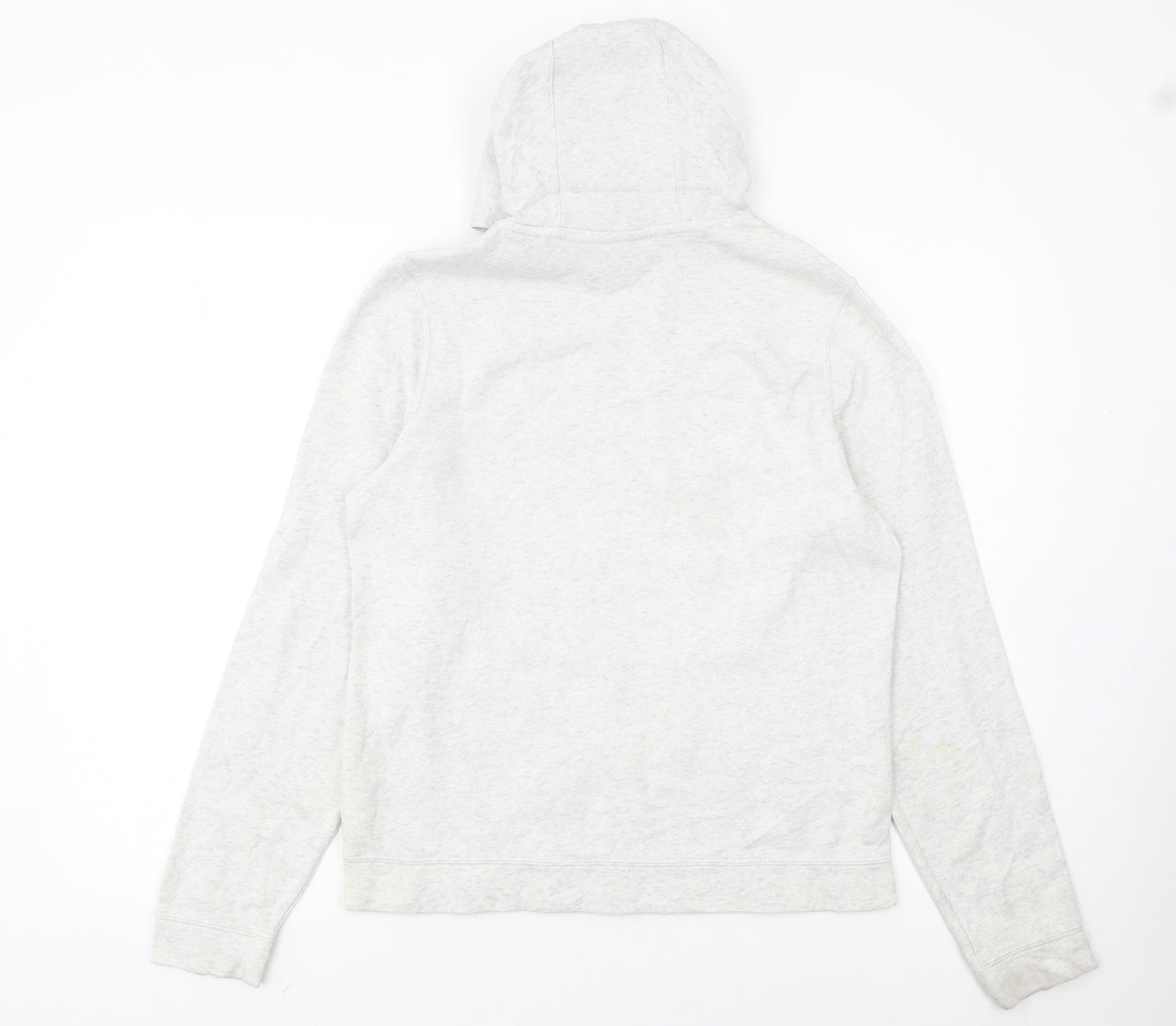 Nike Girls Grey Pullover Hoodie XL 13-15 Years Cotton Blend Logo Sweatshirt