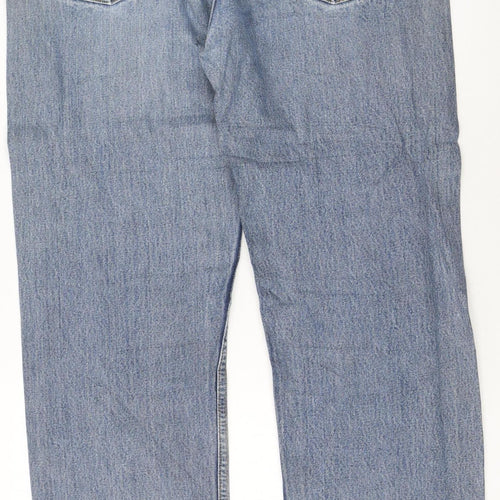 Levi's 505 Men's Blue Straight Leg Denim Jeans W36 L34