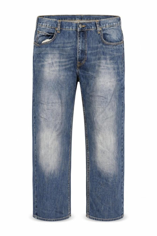 Lee Men's Blue Straight Regular Fit Denim Jeans W38 L34