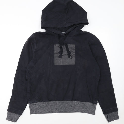 Under Armour Women's Black Medium Pullover Hoodie with Logo