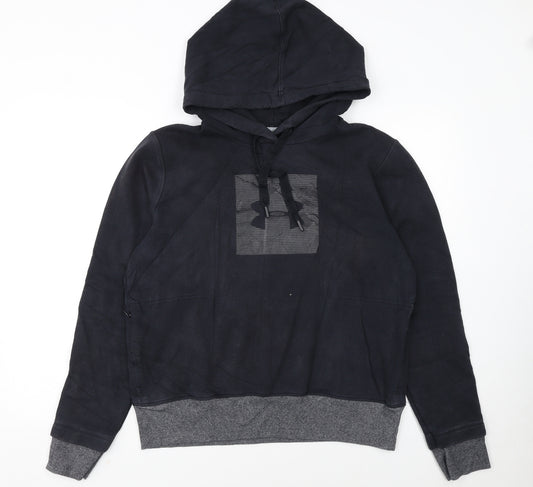 Under Armour Women's Black Medium Pullover Hoodie with Logo