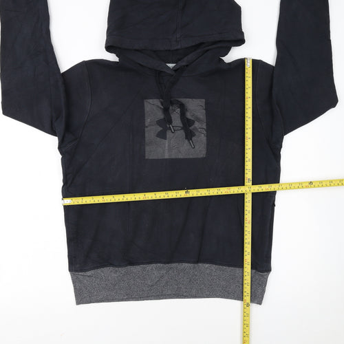 Under Armour Women's Black Medium Pullover Hoodie with Logo