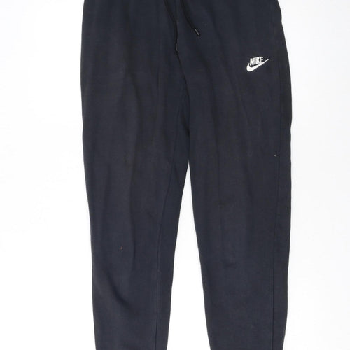 Nike Womens Black Small Jogger Sweatpants Elastic Waist Comfort Fit