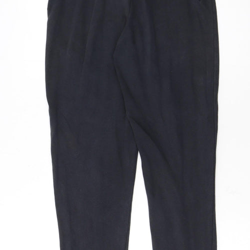 Nike Womens Black Small Jogger Sweatpants Elastic Waist Comfort Fit