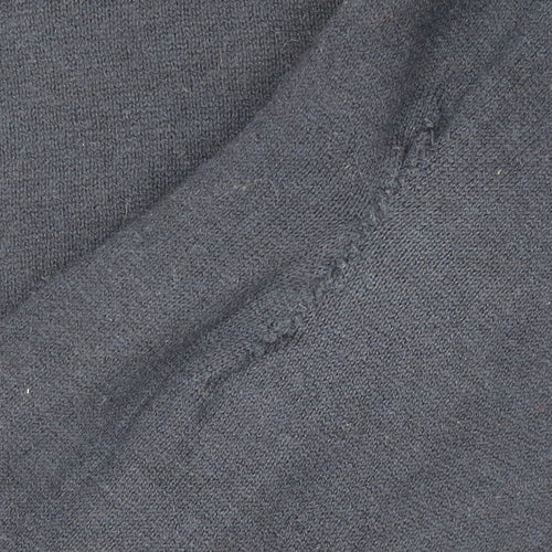 Tommy Hilfiger Men's Blue Wool Half Zip Jumper XL