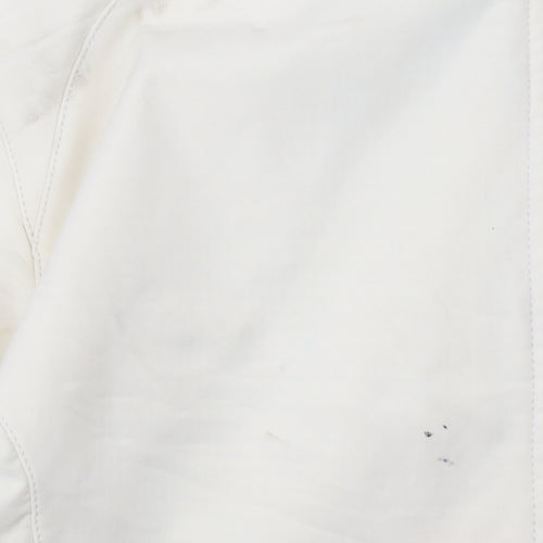 Patagonia Women's Ivory Softshell Mid-Length Active Jacket L