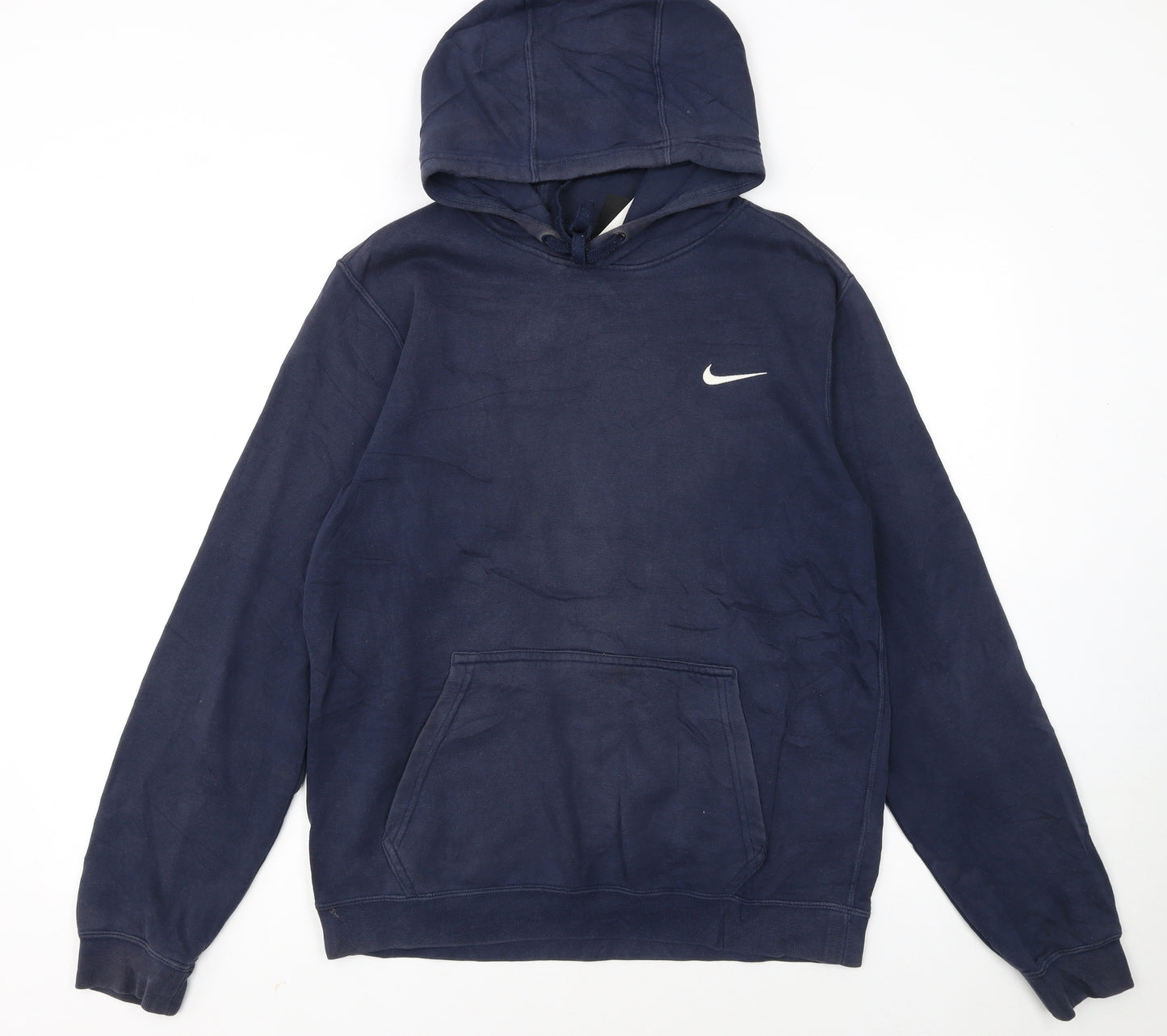 Nike Men's Blue Pullover Hoodie Small Regular Fit Sportswear