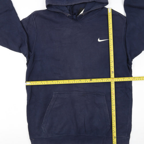 Nike Men's Blue Pullover Hoodie Small Regular Fit Sportswear