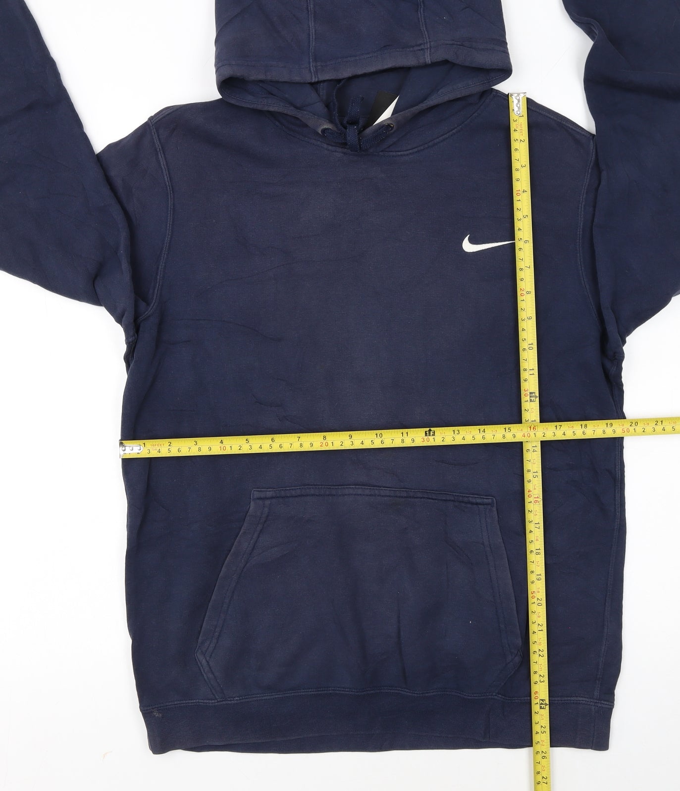 Nike Men's Blue Pullover Hoodie Small Regular Fit Sportswear