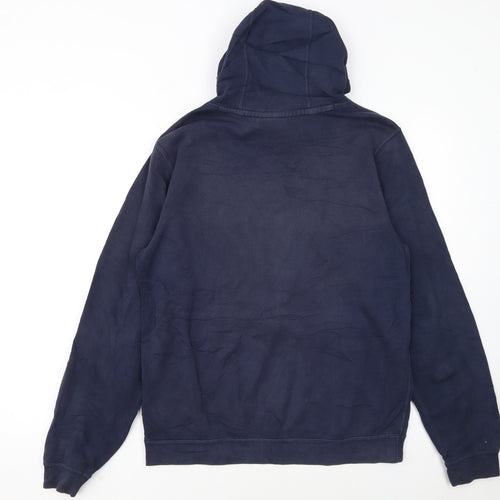 Nike Men's Blue Pullover Hoodie Small Regular Fit Sportswear