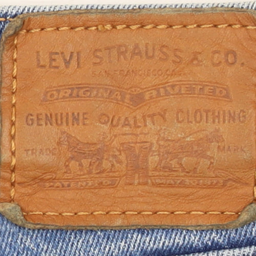 Levi Strauss Women Blue Straight High Rise Jeans W29 L26