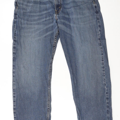 Levi Strauss & Co Men’s Blue 36x30 Straight Regular Denim Jeans