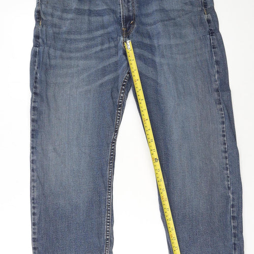 Levi Strauss & Co Men’s Blue 36x30 Straight Regular Denim Jeans