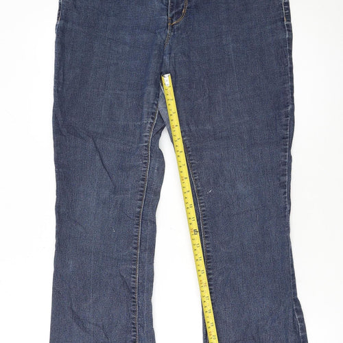 Levi's Denizen Women's Blue Bootcut Jeans Size 12 Stretch Denim