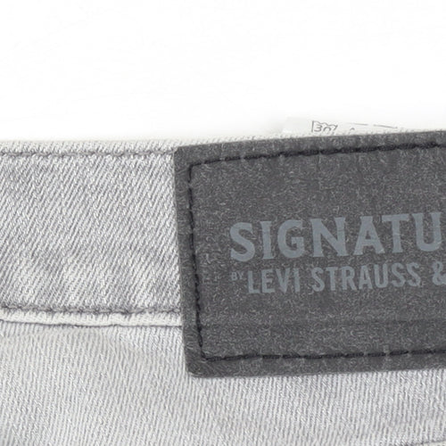 Levi Strauss & Co Men's Grey Slim Fit Denim Jeans W29 L30