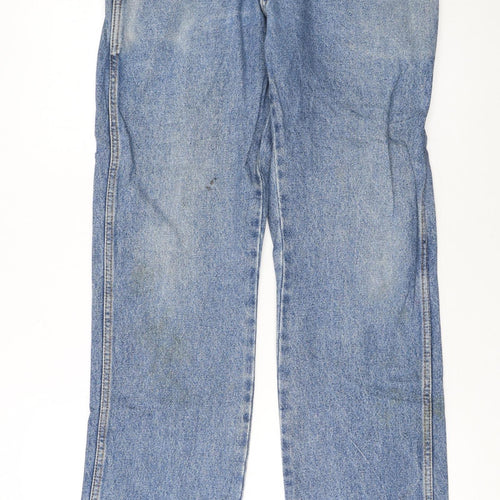 Wrangler Men's Blue Regular Fit Straight Leg Jeans W30 L32